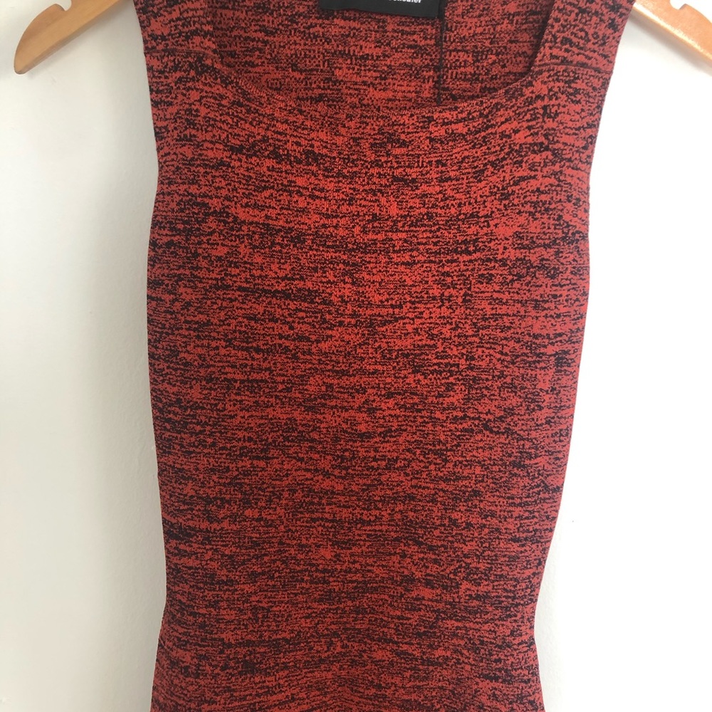 $2225 Porenza Schouler Slashed Knit Dress